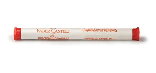 Grafite 2.0mm Hb Faber Castell 3 Estojos Com 6 Unidades Cada 1