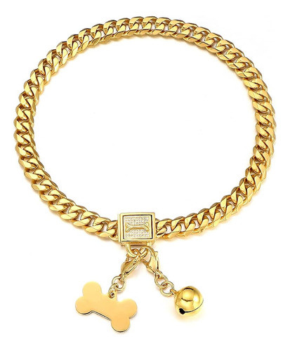 Collar De Cadena Para Perros De Alta Resistencia Aiyidi, Col 0
