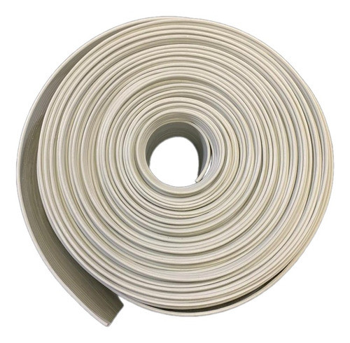 Separador De Jardim Limitador Divisor Canteiro Branco 10x50m 0