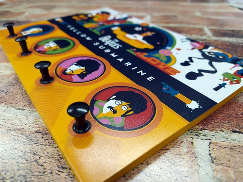 Porta Chaves The Beatles Yellow Submarine Decoração Home 1