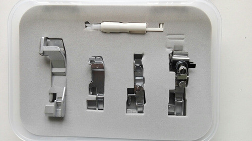 Set De 4 Prensatelas Overlock Singer 1