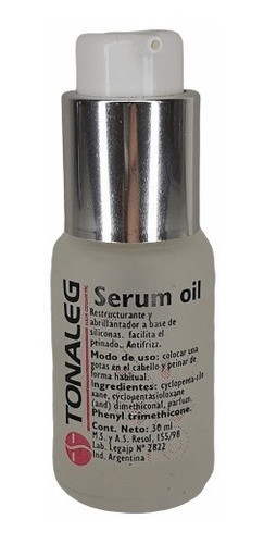 Reparador De Puntas Serum Oil 30ml Tonaleg Peluqueria 1