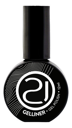 Gelliner Laranja Gel Nails 21 Traço Ultrafino 12ml 0