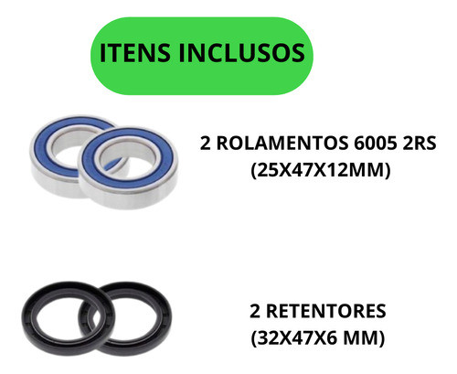 Rolamento Roda Traseira Ktm Excf 250 Excf 450 Excf 350 Exc-f 1