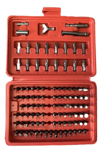 Juego 100 Puntas Combinadas 1/4 + Maletín Davidson 1