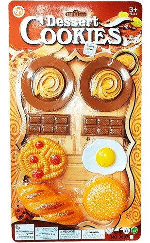 Set De Juguete Comida Cocinar Brunch 10 Pzas Mundo Pre Fd7-2 0