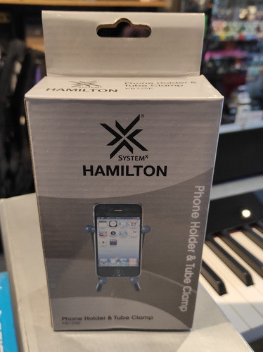 Hamilton Kb125ebk Soporte Para Smartphone Con Clamp 1
