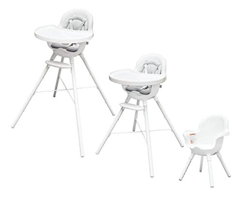 Silla Alta Convertible 2 En 1 Boon Grub Para Bebés Y Niños P 0