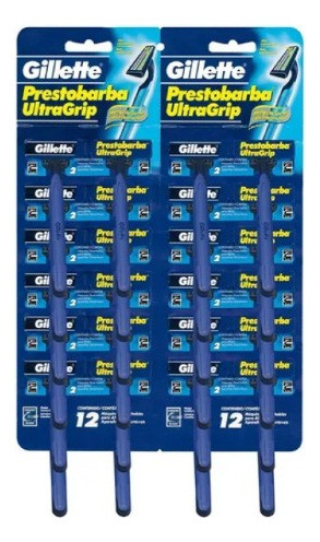 Máquina De Afeitar Gillette Prestobarba2 X 2 Unidades 1