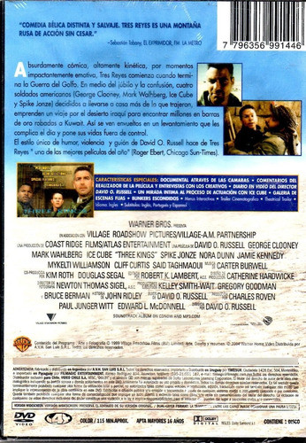 Tres Reyes - Dvd Nuevo Original Cerrado - Mcbmi 1