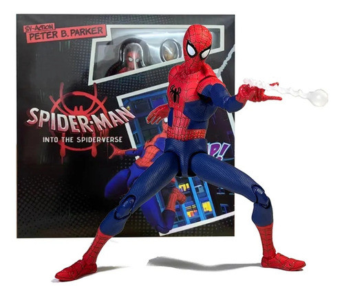 Figura De Spiderman De 16 Cminto The Spider-verse 0