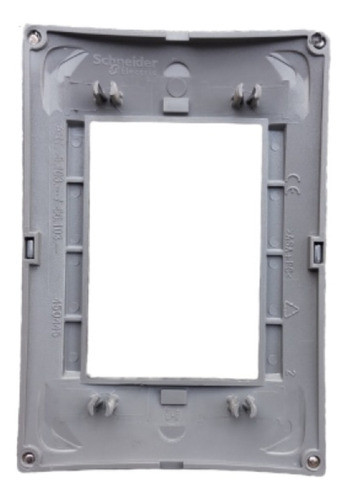 Placa 4x2 P/3 Posto Cromo Santinado,única Top, Seu66.103.038 1