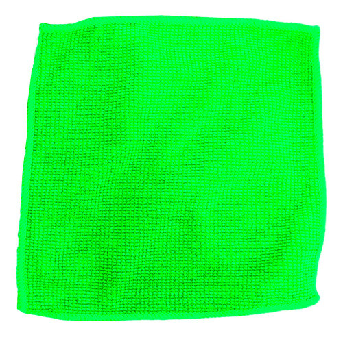 Kit Com 4 Panos Em Microfibra Multiuso Cor Verde Claro 30x30 0