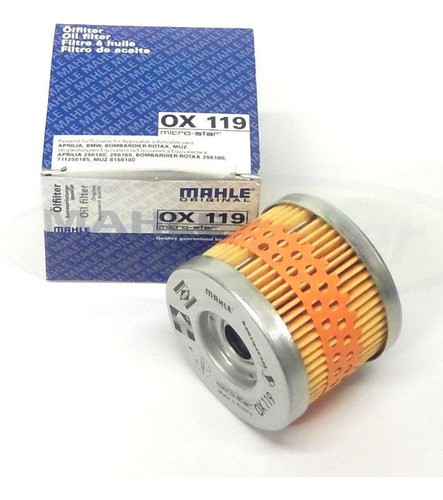Filtro Aceite Mahle » Gilera Spectra Vc650 - Boedo 0
