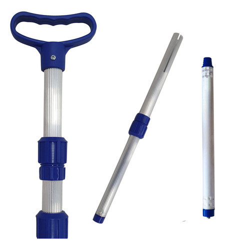 Cabo De  Alumínio 5,2 M Telescópico Para Rolo De  Pintura 0