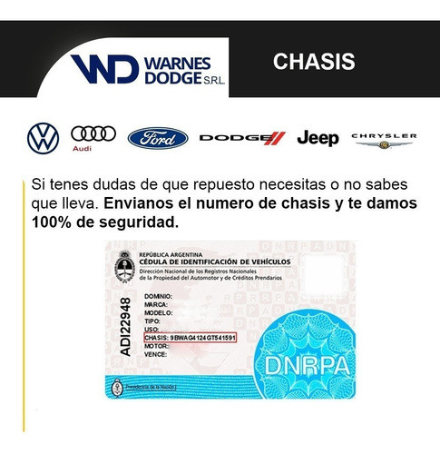Kit Rulemanes Traseros Gol Trend 2007 2008 2009 Brasil 1