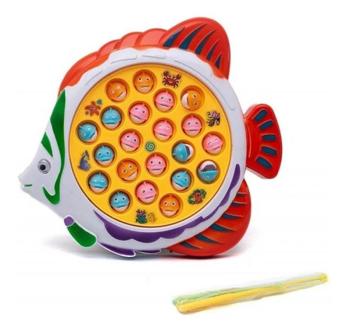 Juego De Mesa Pescando Grande Con 21 Peces Cuota 1