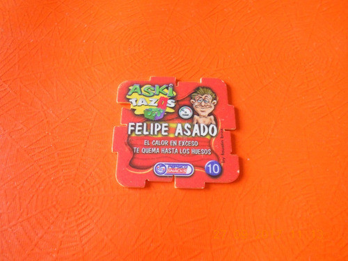 Aski Tazos   N° 10 - Pepsico - De Coleccion 1