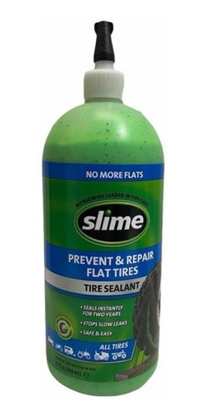 Sellador Antipinchadura Slime Para Neumático S/ Cámara 32oz 0
