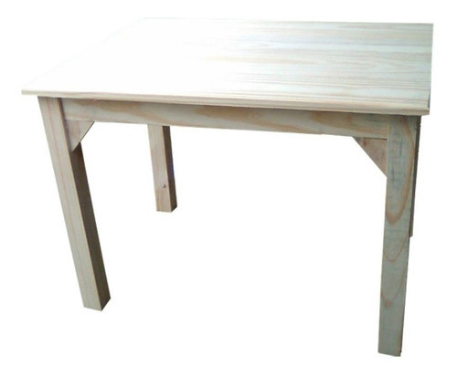 Oferta Mesa En Madera Maciza 105 X 70 Sin Lustrar 0