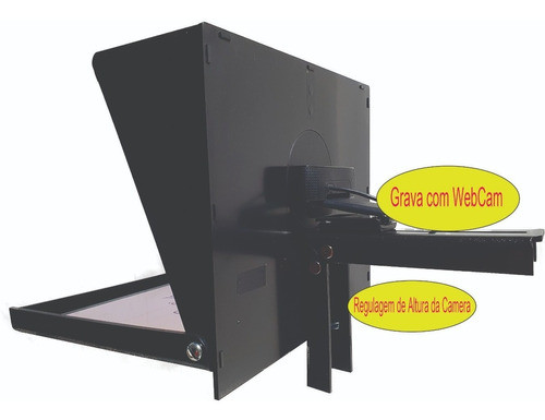 Teleprompter Portátil P/ Tablete, iPad, Celular, Lançament 1