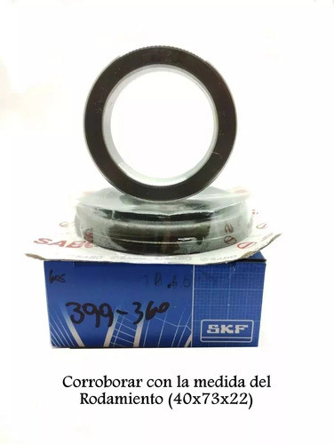 Kit Ruleman+reten+seg Rueda Trasera Ford Ranger Ø40mm  Skf 1