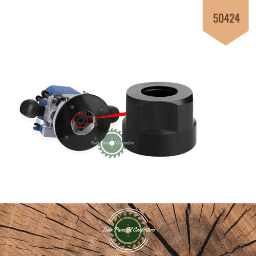 Pinza + Tuerca Collet Porta Fresa 1/4 M17 Tpc 50434 1