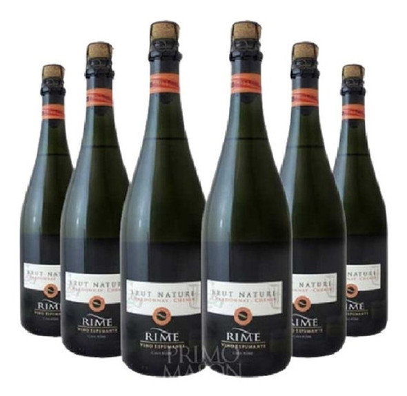 Champagne Vino Espumante Rime Brut Nature X6 Vinos Finos 1