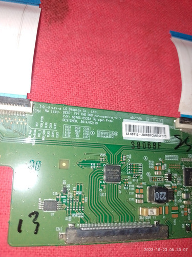 Placa T-com Admiral Ad43sm718 Con Los Dos Flex 1