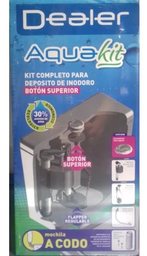 Aqua Kit Descarga Para Depósitos  A Codo B/superior Dealer 1