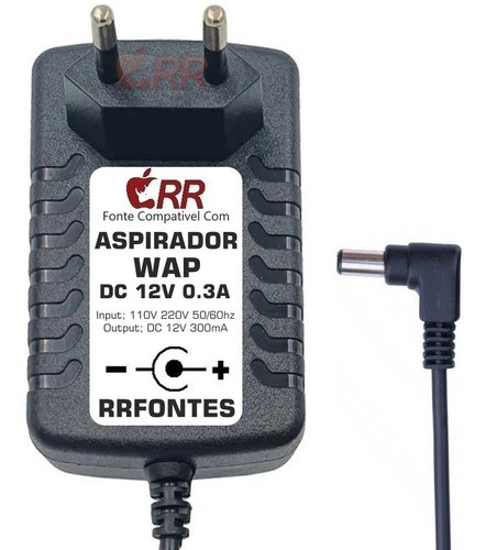 Fonte Carregador 12v Robô Aspirador Floor Wap Flex Mob Wap 1