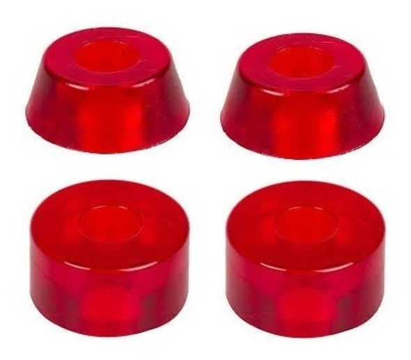 Kit Amortecedor Venture Medio 94a Vermelho - Skate Importado 0