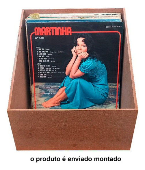 Organizador Porta Lp Suporte Apoio Disco Vinil Em M 0