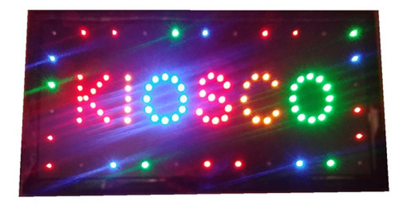 Cartel Led Kiosco En Colores O Hacemos La Q` Quieras 0
