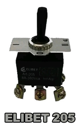 Interruptor Conmutador Llave Palanca Bipolar 8a Embutir 0