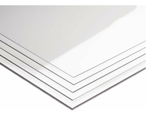 Placa Transparente Simil Acrilico 61cm X 122cm Cristal 1mm 0