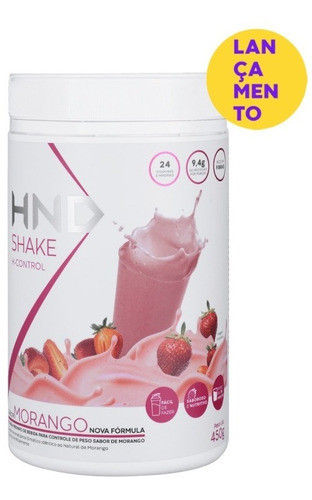Shake H-control Sabor Morango Hnd 450g 0