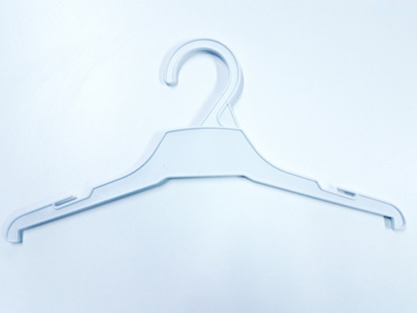 Percha Plastica Para Bebe (30cm) Color Blanco. Pack 600 0