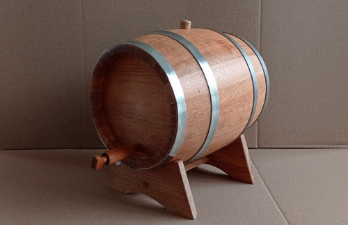 Barril/ Tonel De Jatobá Para Cachaça - 3 Litros 1