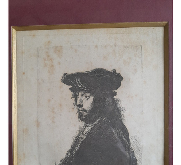 Grabado De Rembrandt The Fourth Oriental Head 1 Grabado De Rembrandt The Fourth Oriental Head 1