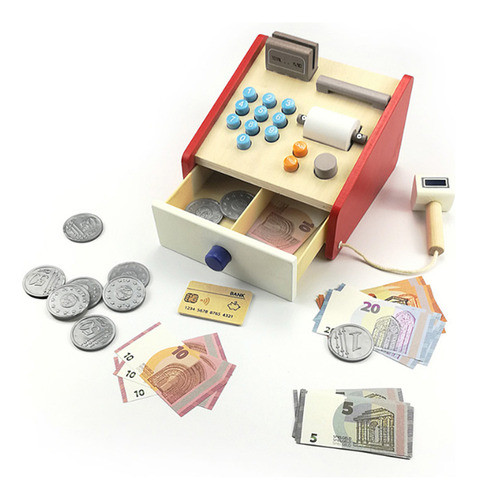 Brinquedo De Calculadora De Caixa Registradora Infantil 0