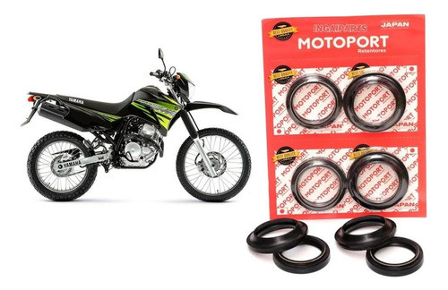 Guarda Pó Bengala + Retentor Yamaha Xtz 250 Lander - 2009 0