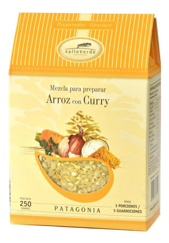 Arroz Con Curry Valle Verde 250 Gr. 0