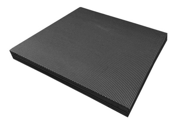 Kit 6 Piso Tapete Eva Borracha Sem Encaixe 50x50x10mm 0