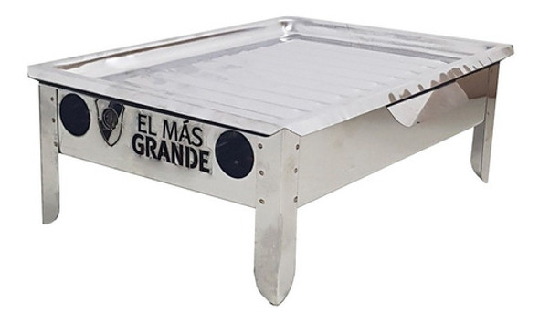 Brasero De Mesa Parrilla Acero Inox Licencia Oficial River 0 Brasero De Mesa Parrilla Acero Inox Licencia Oficial River 0