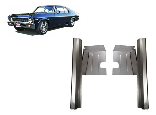 Juego Kit Pisos Y Zocalos Chevrolet Chevy (x4) 0