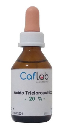 Ácido Tricloroacético 20 % X 10 Ml - Caflab - Odontología - 0