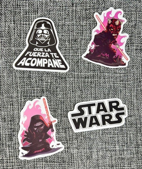 Calcos Stickers Vinilo Termo - Star Wars 1 Calcos Stickers Vinilo Termo - Star Wars 1
