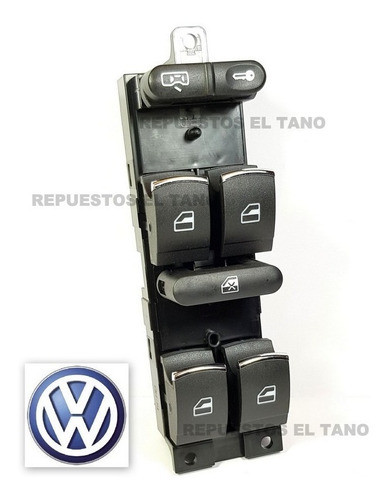 Master Switch Levantavidrios Cromado Vw Bora Golf Passat 1