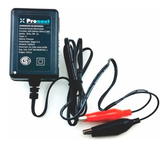 Cargador De Bateria Pronext 6v 1a 1